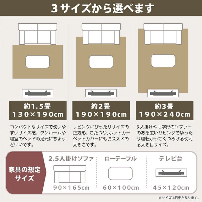 ラグ カーペット マット 130×190cm 敷物 洗える 洗濯機可能 丸洗い ホット 対応 床暖房対応 すべり止め付き 滑り止め ウレタン入り リビング 寝室 子供部屋 キッズルーム おしゃれ 北欧インテリア ピンク ブルー グレー アイボリー