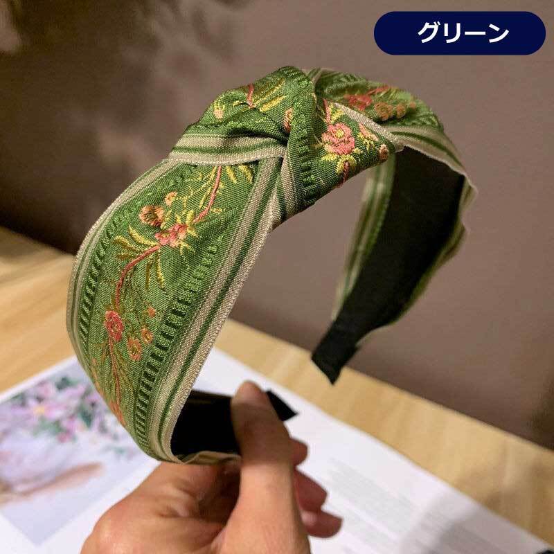 ヘアバンド カチューシャ 刺繍 リボン  髪留め レディース  ロングヘア 大 ヘアアクセサリー 大人 おしゃれ かわいい 髪 トレンド ガーリー 髪飾り 前髪止め ボリューム ギフト 韓国ファッション 上品 高級感 痛くない 前髪キープ