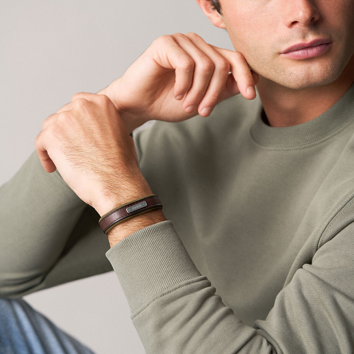 フォッシル FOSSIL Everett アクセサリー ブレスレット メンズ JA7315998