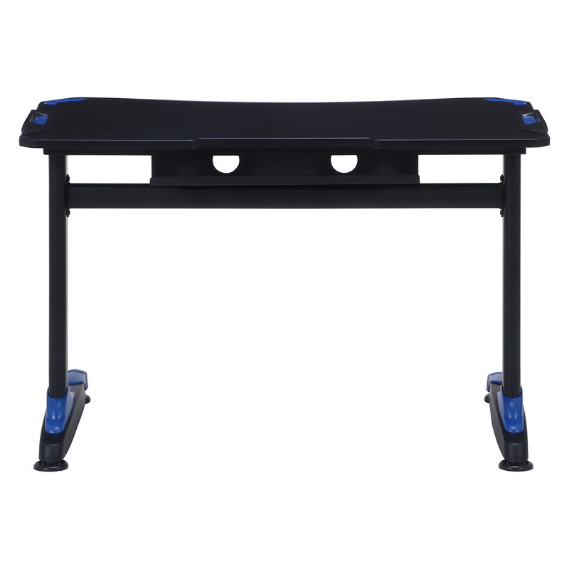 GAMING DESK XeNO(ゼノ)イージー01 FULL ブラック・ブルー 2色展開 デスク パソコンデスク ワークデスク 在宅ワーク おしゃれ シンプル 新生活 家具 インテリア 不二貿易