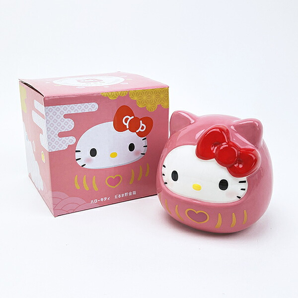 サンリオ ハローキティ 貯金箱 だるま Sanrio