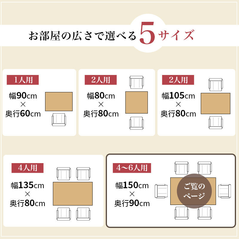 ダイニングこたつテーブル 開梱設置付き ダイニングコタツ こたつテーブル 幅150cm ダイニングこたつ単品 家具調 継脚 高さ6段階 KOT-7311-150 4~6人用 木製 天然木 突板 UV塗装 手元コントローラー付 速暖 薄型ヒーター ソファ 新生活