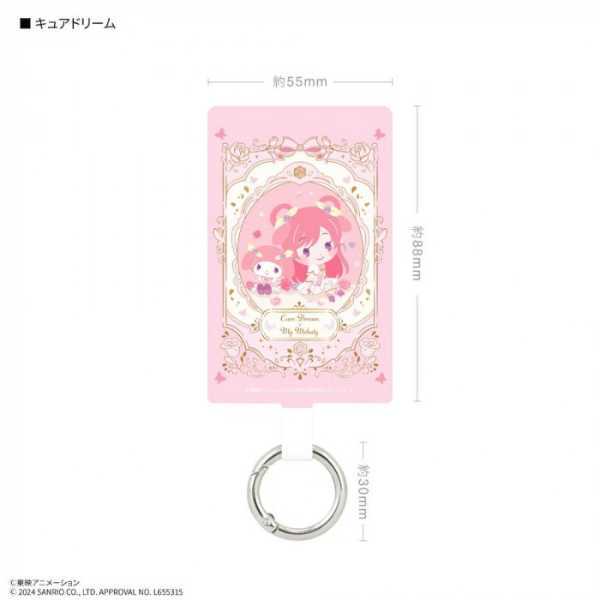 Yes!プリキュア5GoGo! サンリオ マルチリングプラス キュアドリーム スマホリング キャラクター 落下防止 ストラップホルダー 持ち運び 便利 おしゃれ 雑貨 グッズ サンリオ正規ライセンス品