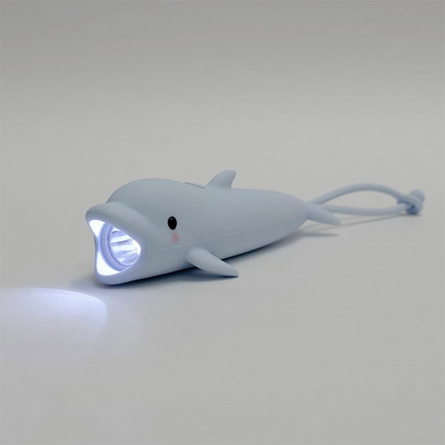 レッドワークス シリコン製 LED懐中電灯[可愛いライト ハンディライト 子供 ライト 電灯 フラッシュライト 点滅ライト 防災ライト 防災グッズ 非常用 停電対策 グッズ 充電式 USB Type-C アウトドア キャンプ 夜釣り]