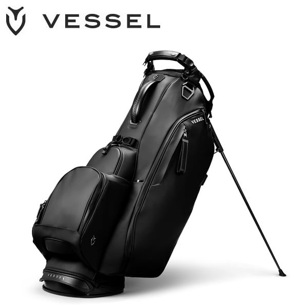 ベゼル ゴルフ スタンド キャディバッグ スタンドバッグ Player 6.0 Stand Bag Black VESSEL お誕生日祝い お祝い 記念品 お父さん 父の日 彼氏 男性 30代 40代 50代 60代 母の日 お母さん 還暦祝い 敬老の日 彼女 人気プレゼント プレゼント