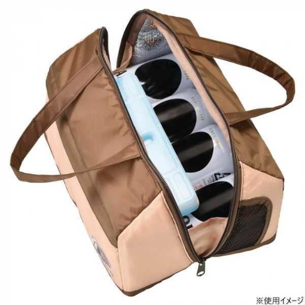 保温バッグ テント型 クーラーバッグ 保冷バッグ おしゃれ アウトドア キャンプ ピクニック お弁当 ランチバッグ 500ml缶収納 ブラウン SF-3858-BR セトクラフト