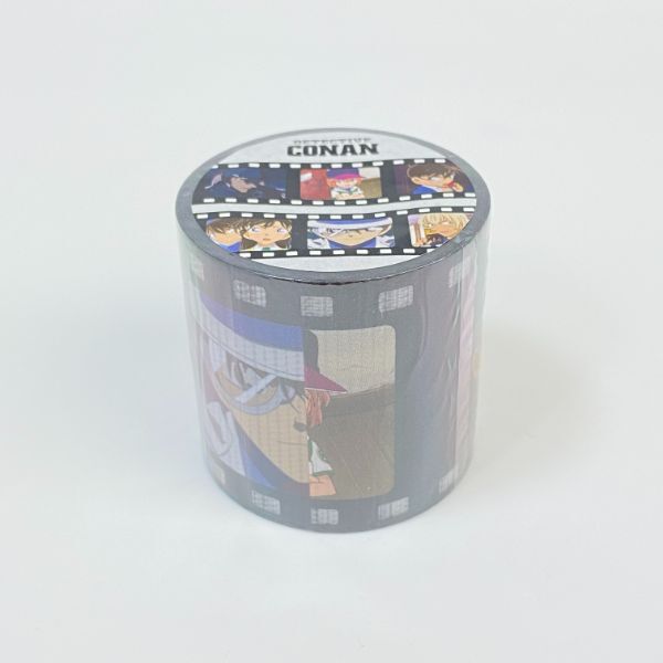 名探偵コナン 養生テープ 場面写A テープ YOJO マスキングテープ 文具 ブラック グッズ