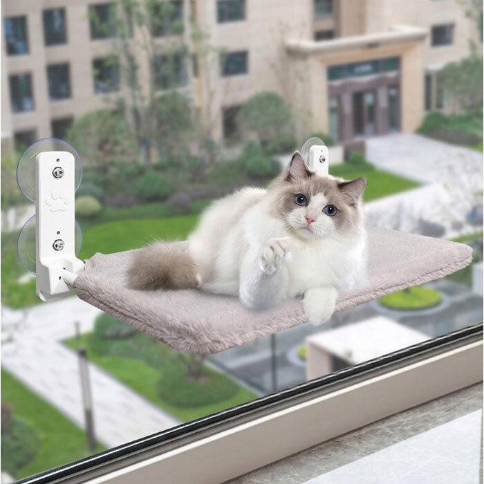 ハンモック 猫 通販 吊りベッド キャット 猫ハンモック 折り畳み 折りたたみ 洗濯可能 キャットベッド 猫ベット ペットベッド ペットベット 取り付けタイプ 窓に設置 窓 壁 オシャレ おしゃれ シンプル キャットステップ
