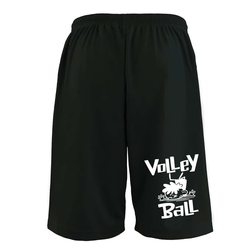 バレーボール ハーフパンツ ドライ メンズ ウェア レディース ジュニア 練習着 短パン 速乾 スポーツ 名入れ おしゃれ 半スボン 文字入れ無料 「バレーボールカートゥーン 七転び八起き」 アートワークスコウベ 【送料無料】