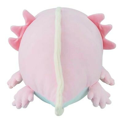 りぶはあと パクッとCOOL クール抱きまくら M ウーパー ウーパールーパー 接触冷感 ひんやり 抱き枕 ぬいぐるみ 癒しグッズ クッション 洗える かわいい 夏用 涼しい 快適 安眠 快眠