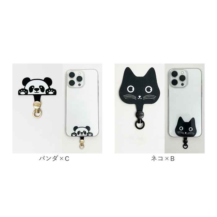 スマホ ストラップホルダー 通販 スマホストラップホルダー 挟むだけ スマホホルダー ホルダーのみ スマホショルダー スマホストラップ 携帯ストラップ スマホアクセサリー 落下防止 携帯 アタッチメント 動物 アニマル かわいい おしゃれ