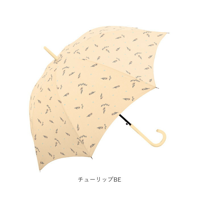 傘 レディース 長傘 ワンタッチ 通販 おしゃれ 雨傘 グラスファイバー骨 軽い 軽量 ジャンプ傘 58cm かわいい 丈夫 耐風 ドット 水玉 キャット 猫 かさ アンブレラ 長かさ 婦人傘 折れにくい