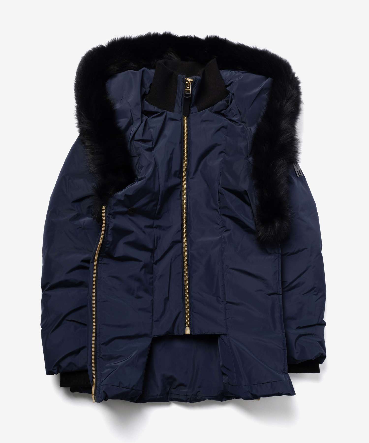 マッカージュ MACKAGE ADALI-BX HOODED DOWN COAT フーデッド ダウン コート ミドル丈 ダウンジャケット ファー レディース アウター