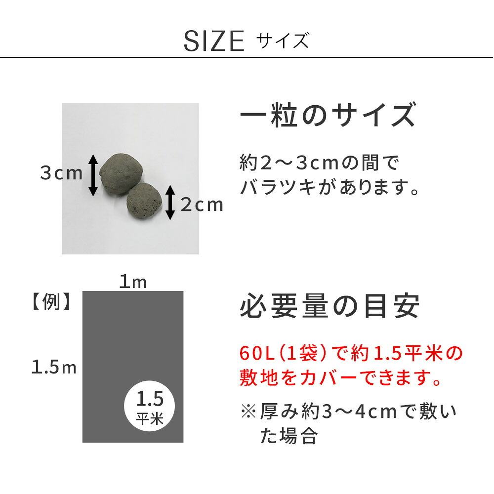 音で撃退！ セラミック防犯砂利 60L (1.5m2) EXBJ-60L 80dB 空き巣 防犯対策 防草 不審者 泥棒よけ 防犯 砂利 ジャリ 石 おしゃれ 庭 ベランダ 侵入防止