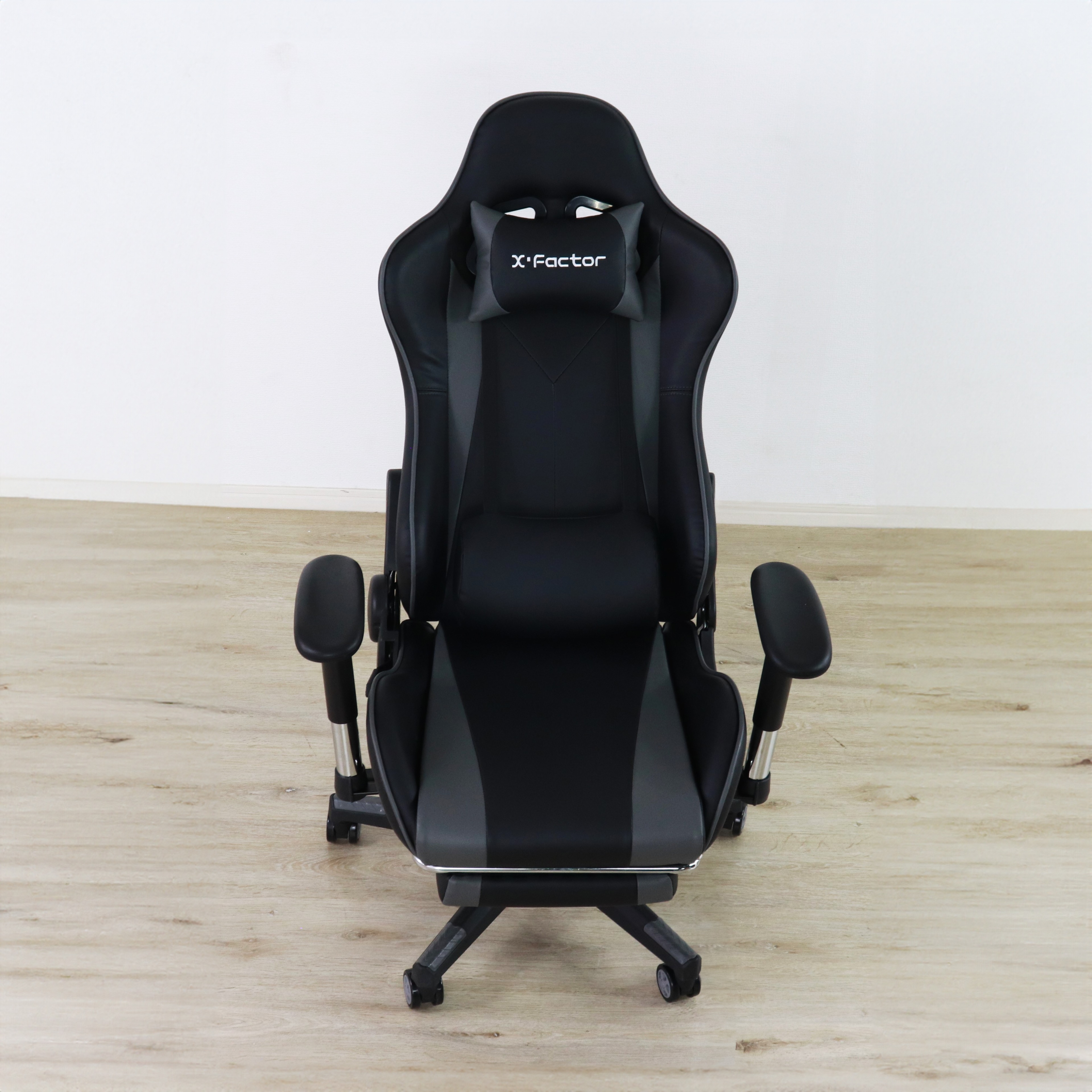 ゲーミングチェア 高さ調節 フットレスト付き グレー・ホワイト・オレンジ W70xD65xH123-133cm座面高44-54cm デスクチェア オフィスチェア パソコンチェア フットレスト グレイ ホワイト オレンジ おしゃれ 新生活