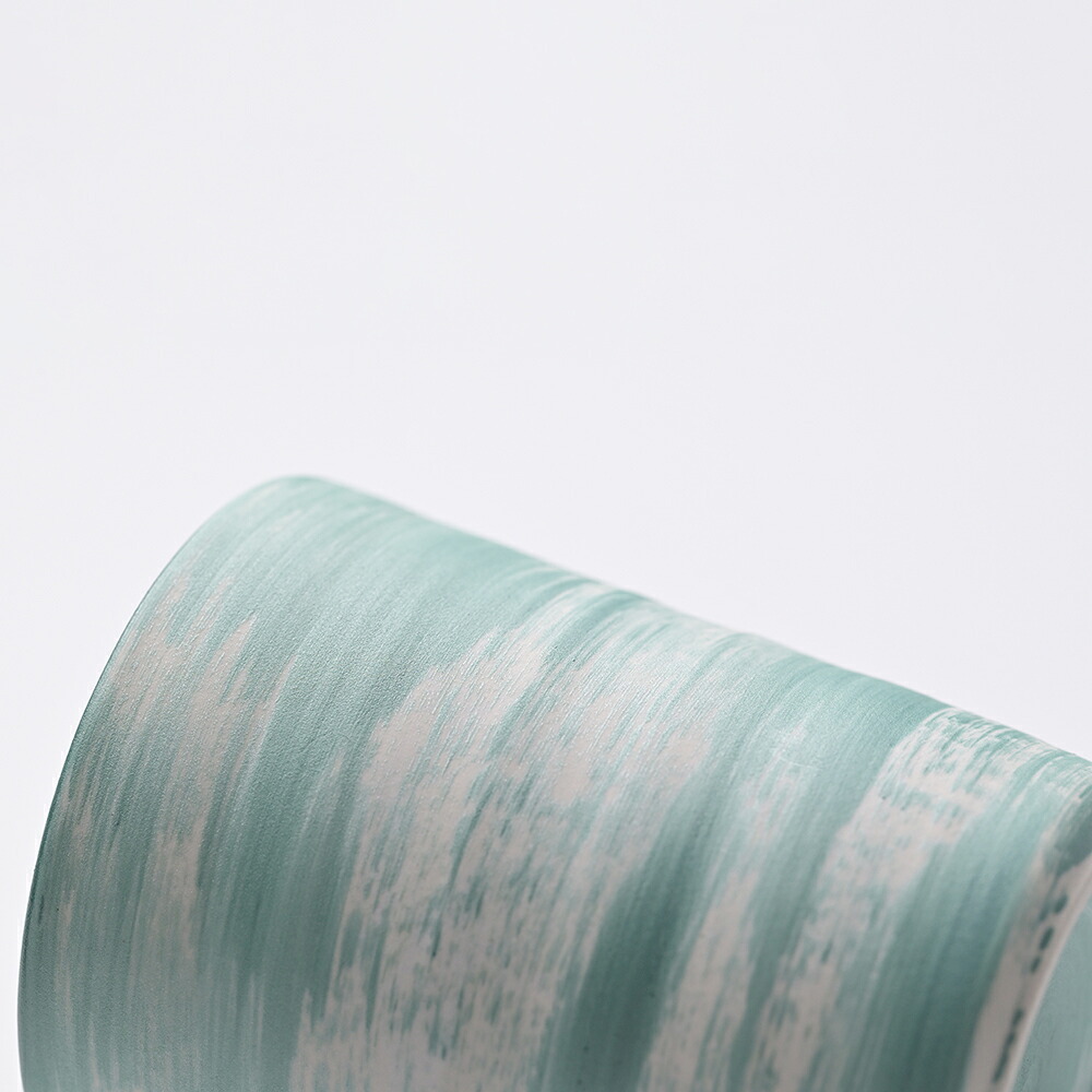 【瀬兵窯】HAKEMAKI TUMBLER-S Φ75mm ブルー・ゴールド・グリーン・レッド
