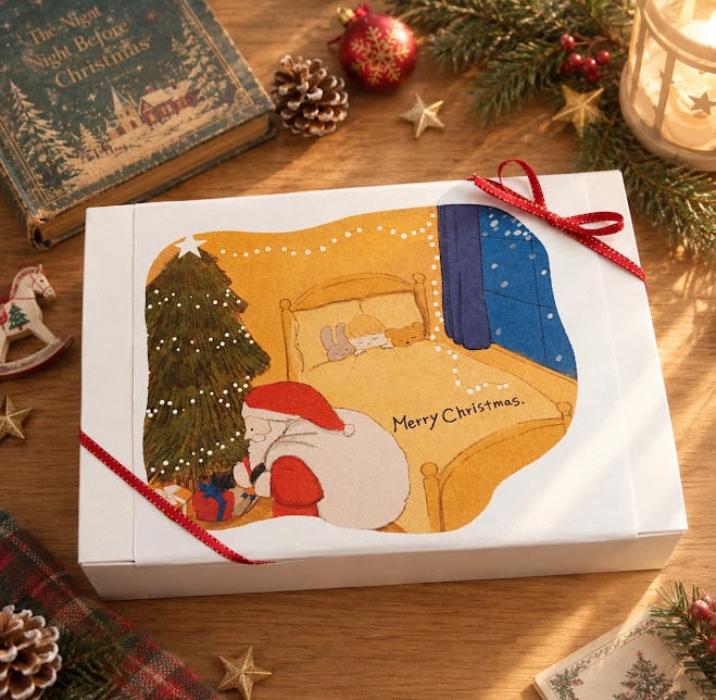 クリスマス限定セット ｜ レモンケーキ&カヌレ ｜ 冬のひとときに贈る物語 ( クリスマス クリスマスギフト 冬ギフト プレゼント 洋菓子 お菓子 スイーツ 贈り物 お歳暮 手土産 ご褒美 焼き菓子 詰め合わせ お祝い 記念日 誕生日 ホリデー かわいい 動物 彼女 彼氏 妻 夫 父 母 女性 男性 友達 子供 孫 甥 姪 祖父母 職場 )