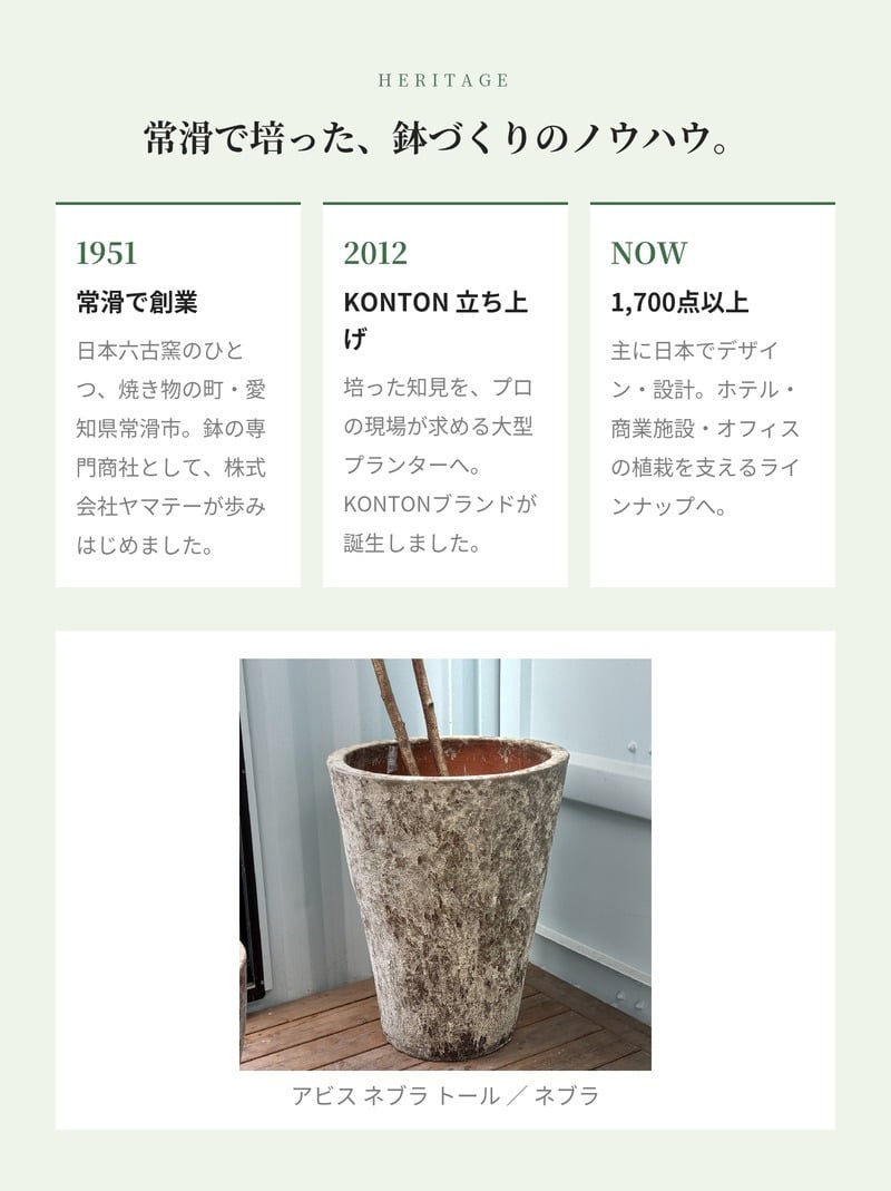 植木鉢 おしゃれ 大型 20号 15号 12号 L M S サイズ 鉢カバー KONTON コントン アビス ネブラ トール 丸型 縦長 背が高い 陶器 釉薬 屋外 室内 高級 北欧 モダン ナチュラル 観葉植物用 シンボルツリー サボテン 多肉植物 特大 玄関 プランター