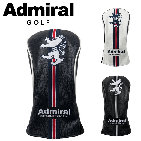 アドミラル ゴルフ ヘッドカバー ランパント ドライバー用 Admiral Golf ADMG6BHA お誕生日祝い お祝い 記念品 お父さん 父の日 彼氏 男性 30代 40代 50代 60代 母の日 お母さん 還暦祝い 敬老の日 彼女 人気プレゼント プレゼント