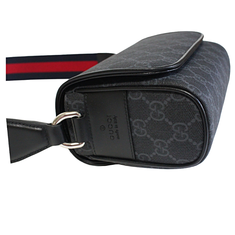 【人気モデル】グッチ GUCCI ショルダーバッグ 斜め掛けバッグ ポシェット レディースバッグ GGスプリーム 黒 ブラック 791741 ブランド ギフト プレゼント【送料無料】