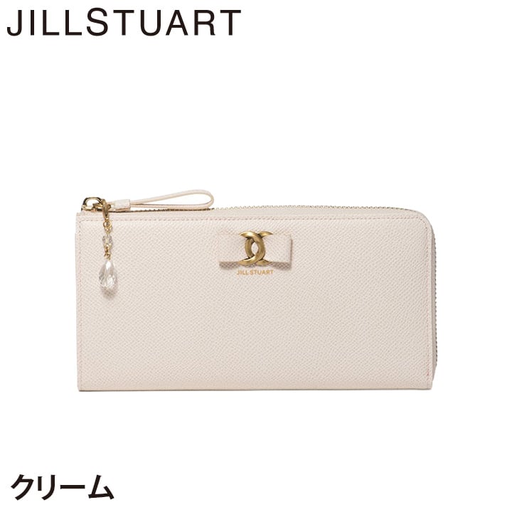 ジル スチュアート 財布 長財布 レディース 牛革 Honey L字ファスナー リボン ギフト JILL STUART