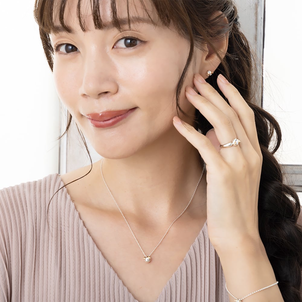 天使の卵 ピンクシルバー レディース ピアス【ten315ps】 シンプル 人気 ギフト 誕生日 女性 彼女 プレゼント 誕生日プレゼント 送料無料 ギフトラッピング 付 おすすめ プレゼント 人気 ブランド 夏アクセサリー ご褒美ジュエリー 彼女 ギフト バースデー ギフト 記念日