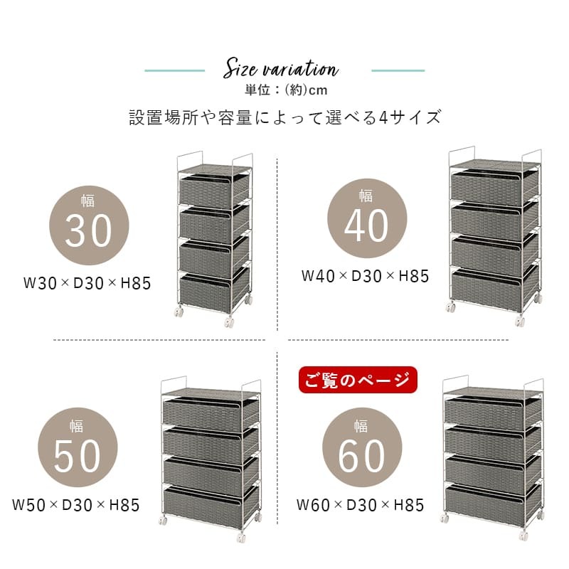 ラック ランドリー 5段 幅60cm カゴ 洗濯かご 4個つき 洗濯機 収納 おしゃれ スリム 縦型 洗濯機収納 ランドリー収納 ホワイト グレー 収納棚 洗濯物 洗面所 脱衣所 新生活