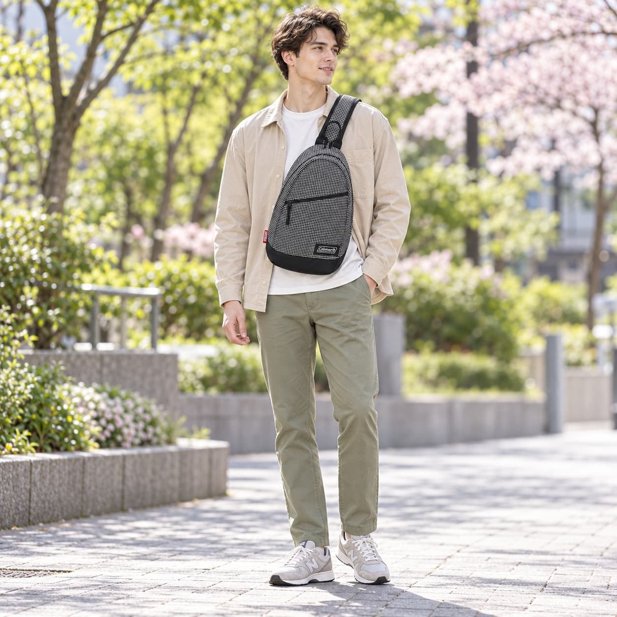 Coleman コールマン ボディバッグ 斜め掛け ウォーカースリングバッグ  ユニセックス 男女兼用 普段使い 使いやすい