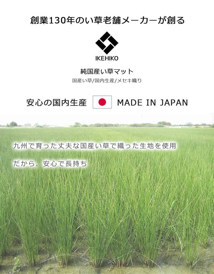 純国産 フリーーマット 『ことり』 約70×120cm (中材:固綿15mm)