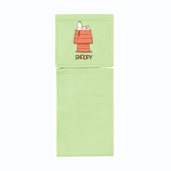 スヌーピー ペーパーホルダーカバー ドッグハウス グリーン トイレ用品 SNOOPY