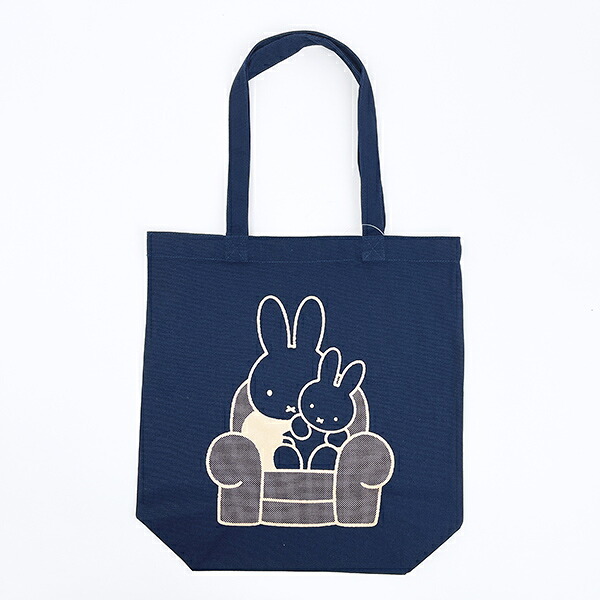 ミッフィー miffy トートバッグ アカチャン ネイビー カラフルシリーズ