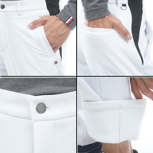 トミーヒルフィガー ゴルフ メンズ ハイブリッド ストレートパンツ TOMMY HILFIGER GOLF THMA685 2026年秋冬モデル お誕生日祝い お祝い 記念品 お父さん 父の日 彼氏 男性 30代 40代 50代 60代  還暦祝い 敬老の日 人気プレゼント プレゼント