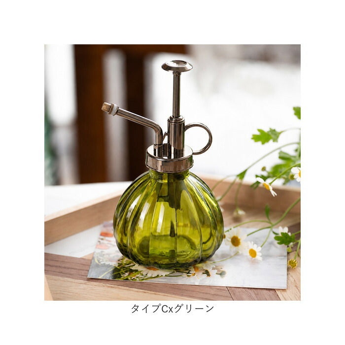 霧吹き おしゃれ 通販 じょうろ スプレーボトル 観葉植物 葉水 ガーデニング雑貨 おしゃれ霧吹き レトロデザイン 園芸用スプレー ミストスプレー インテリア雑貨 プッシュ式ポンプ 水やり アンティーク風 室内観葉植物 お洒落 散水用ボトル