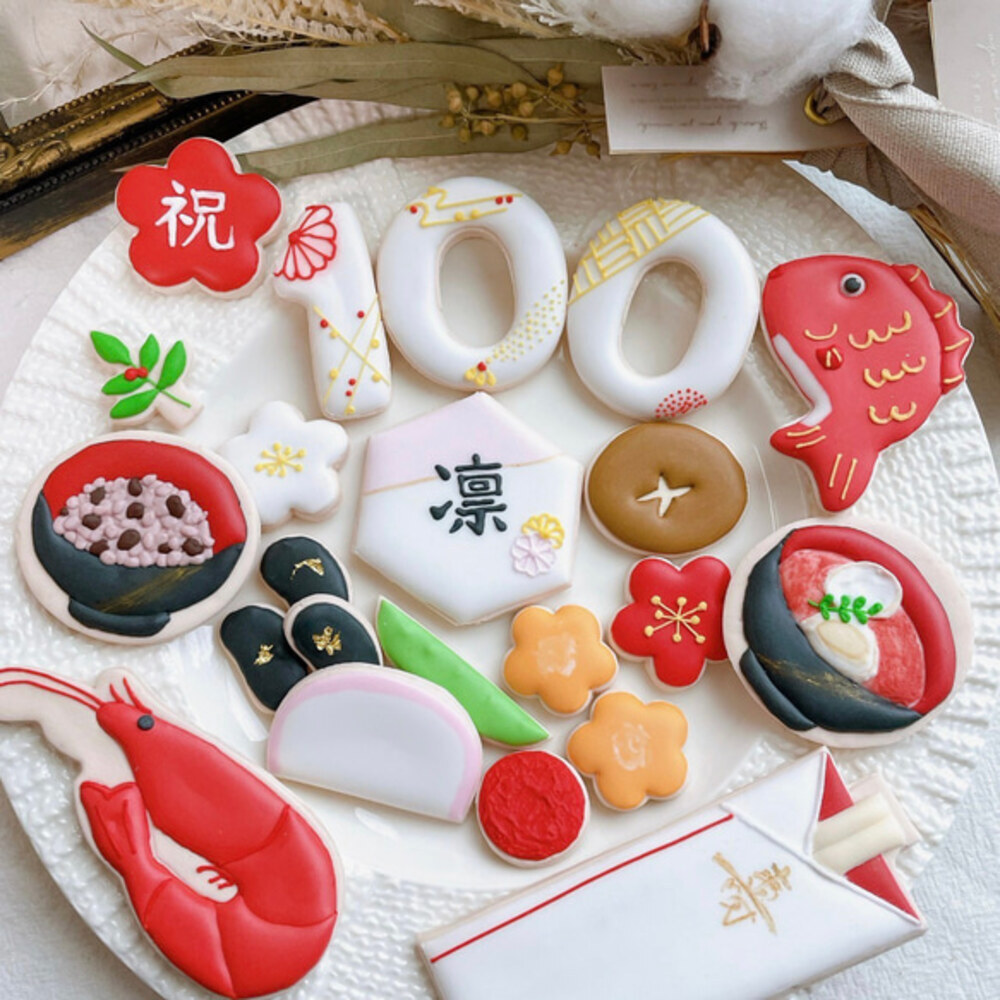 お食い初め 100日祝い お祝い アイシングクッキー 名入れ クッキー ベビー 赤ちゃん ギフト プレゼント