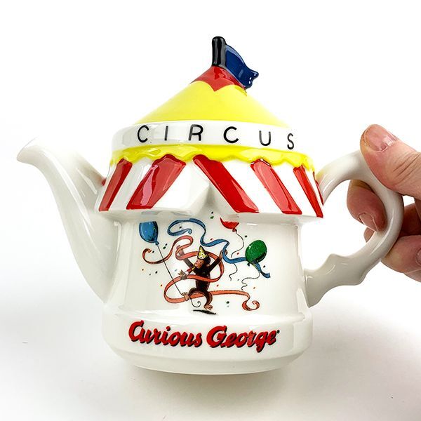 おさるのジョージ ティーポット クラッシックジョージ サーカス ポット  グッズ