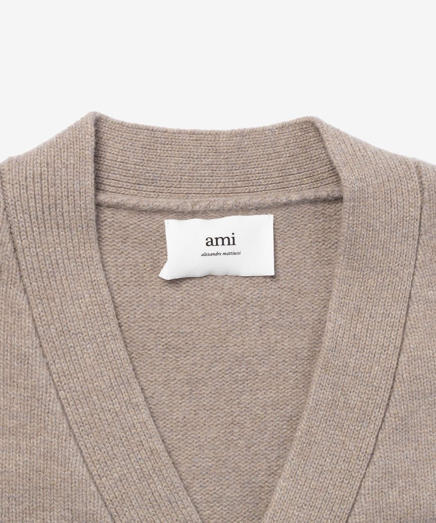 アミ パリス AMI PARIS MATIS WOOL CASHMERE CARDIGAN マティス ウール カシミヤ カーディガン UKC110.KN0028 レディース トップス