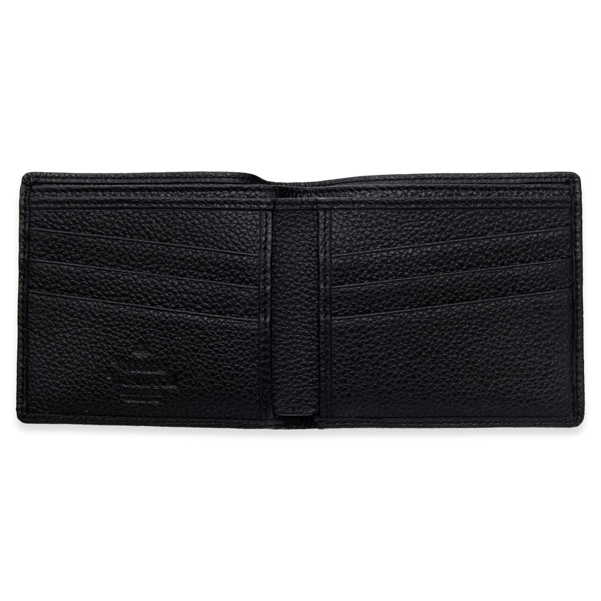 ヴィヴィアンウエストウッド 財布 メンズ 二つ折り財布 Vivienne Westwood 51120008 L001J LA N401 ブラック 黒 グレインレザー 本革 小銭入れなし コンパクト オーブ ロゴ 札入れ ギフト プレゼント