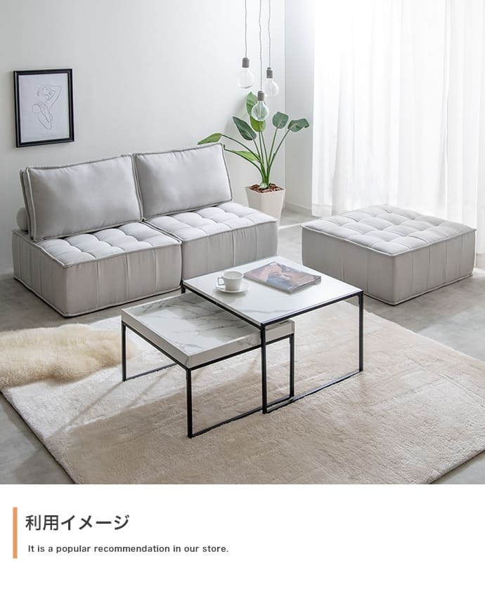ソファ 座椅子 ー 1人掛け ロー フロア ブロック フロアクッション フレキシブル リブ ローバック ロースタイル 韓国