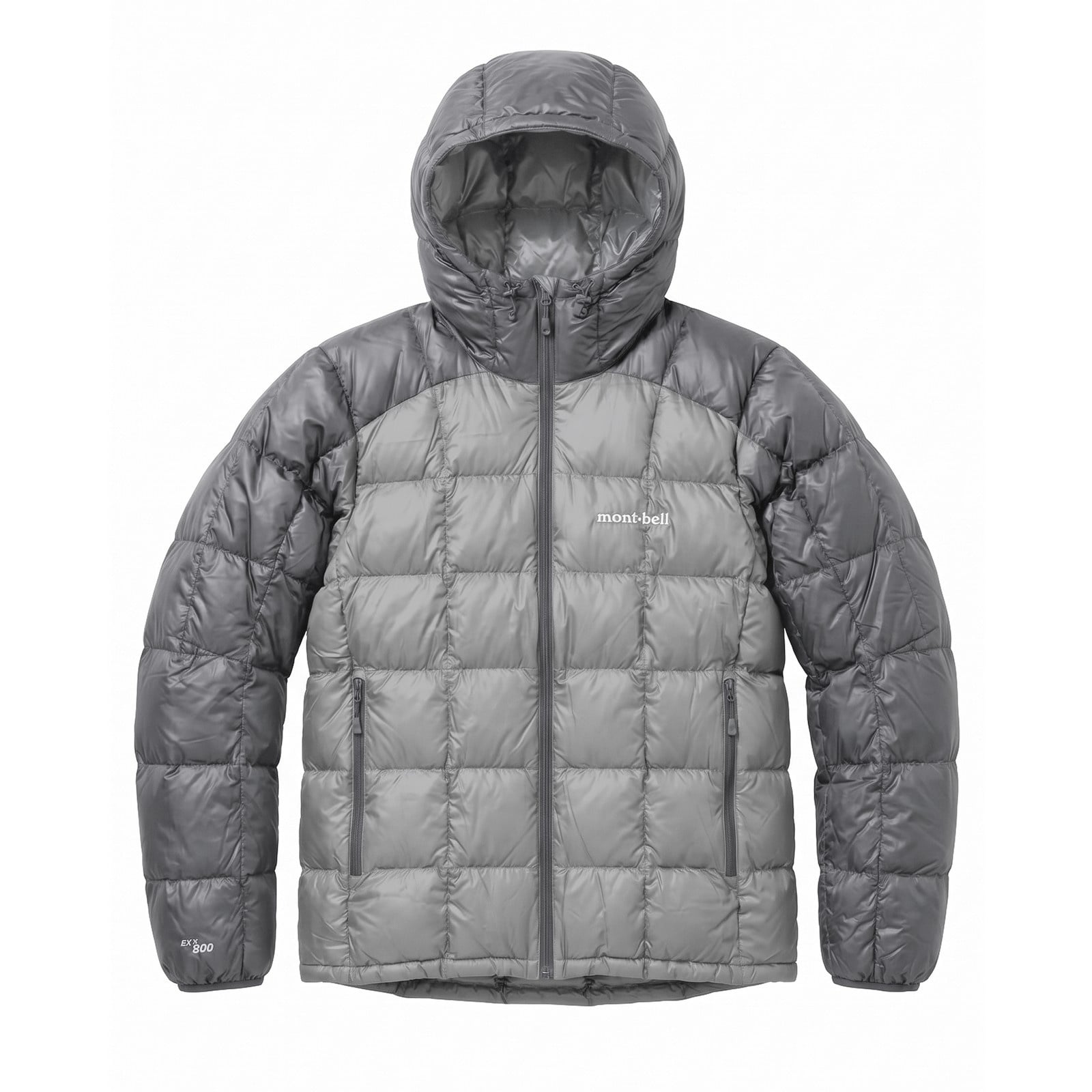 【2色×4サイズ】モンベル スペリオダウン パーカ Men's #1101659 ダウンジャケット メンズ 800FP EXダウン 軽量 239g フード付き インナーダウン ミドルレイヤー 防寒 保温 コンパクト 収納 登山 トレッキング キャンプ 旅行 ブラック グレー S M L XL 秋冬用