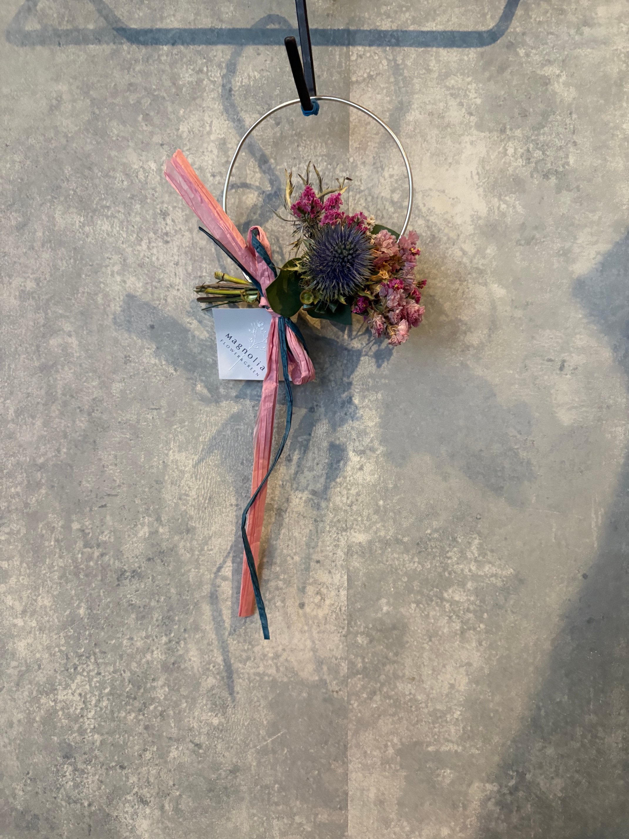 HOOP BOUQUET ドライフラワー  インテリア ギフト プレゼント 誕生日 記念日  母の日 父の日
