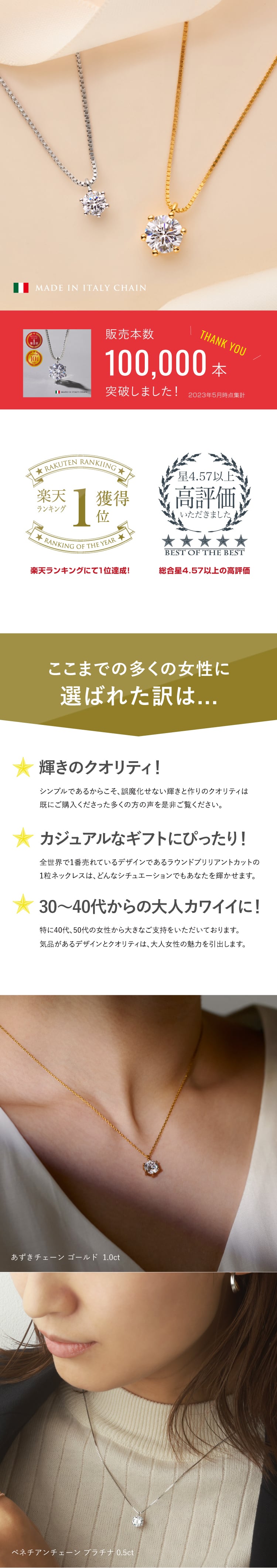【無料ラッピング】一粒ラウンドネックレス レディース シンプル 金属アレルギー対応 ゴールド 18金 K18 おしゃれ オフィス アクセサリー ジュエリー プレゼント ギフト クリスマスプレゼント　クリスマスギフト　【クリスマスラッピング無料】