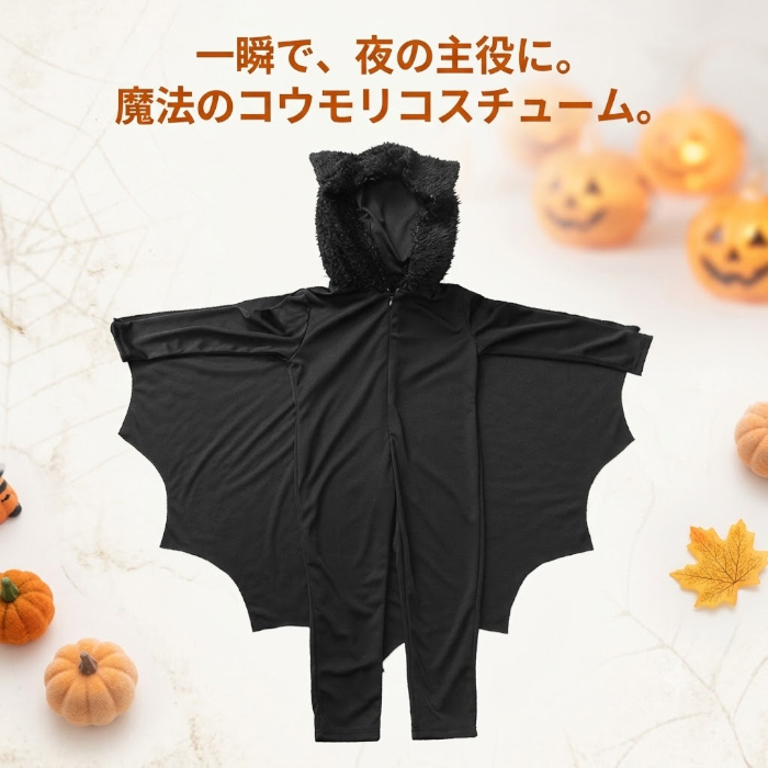 ハロウィン コウモリ 蝙蝠 ヴァンパイア 吸血鬼 子供 男の子 女の子 キッズ コスプレ コスチューム 仮装 衣装 セット パーティグッズ バットガール ヴァンパイア 吸血鬼 こうもり 衣装 ハロウィーン コスプレ 子供