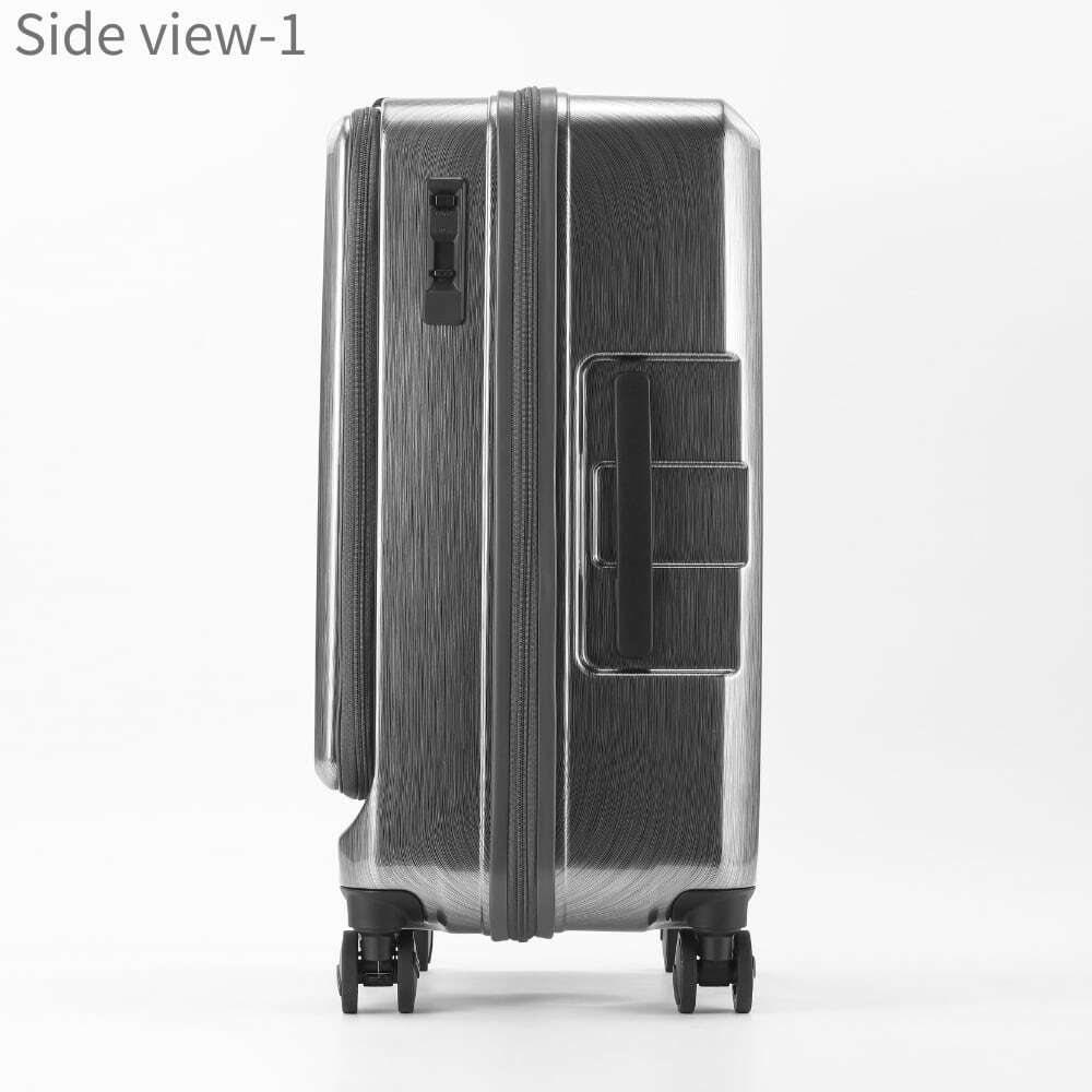 トランク型・縦長スーツケース｜拡張＆ストッパー付き／無料預け入れ　Mサイズ Grand+ グランプラス
