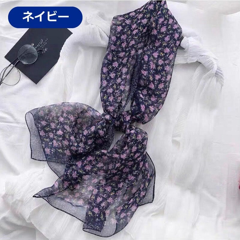 ストール レディース 花柄 薄手 大判 フラワーストール 160×50cm 春 夏 春夏 おしゃれ かわいい 上品 軽量 冷房対策 日よけ 紫外線対策 花柄ストール ショール ガーゼマフラー 羽織り 大人 女性 ギフト プレゼント スカーフ マフラー