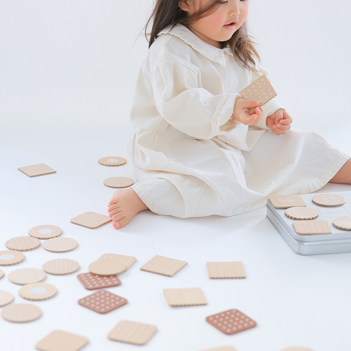 dou? ひらがなbiscuit | パズル おもちゃ 玩具 知育玩具 ひらがな 練習 木製 木のおもちゃ おままごと おしゃれ