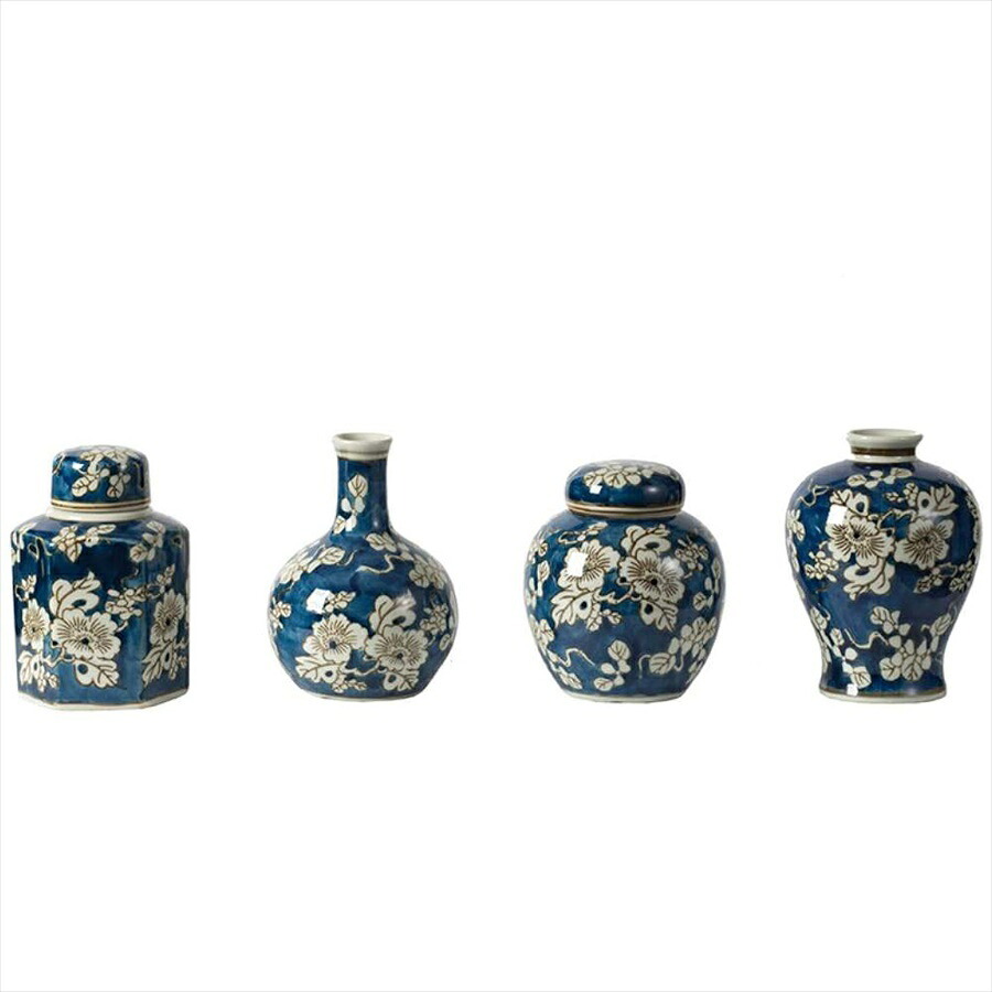 クラシックモダン 花瓶4ST 陶器