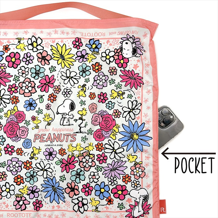 ルートート スヌーピー ROOTOTE 8525 通販 SNOOPY トートバッグ エコバッグ 折りたたみバッグ 折り畳みバック マイバッグ スカーフ バッグ ハンカチ レディース タブロー TABLO 大人 女性 かわいい シンプル おしゃれ ピーナッツ