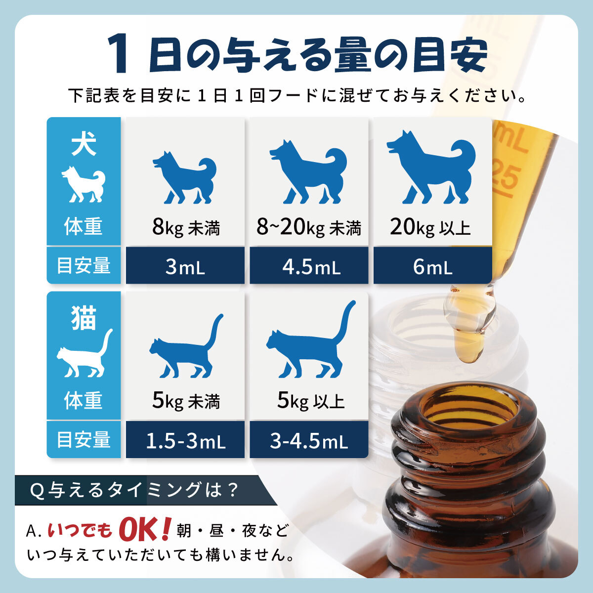 【RedDog】クリルオイル 50ml　乾燥肌　皮膚のかゆみ　抜け毛　液体タイプ　3ヶ月以上の犬猫用　脱臭特許技術