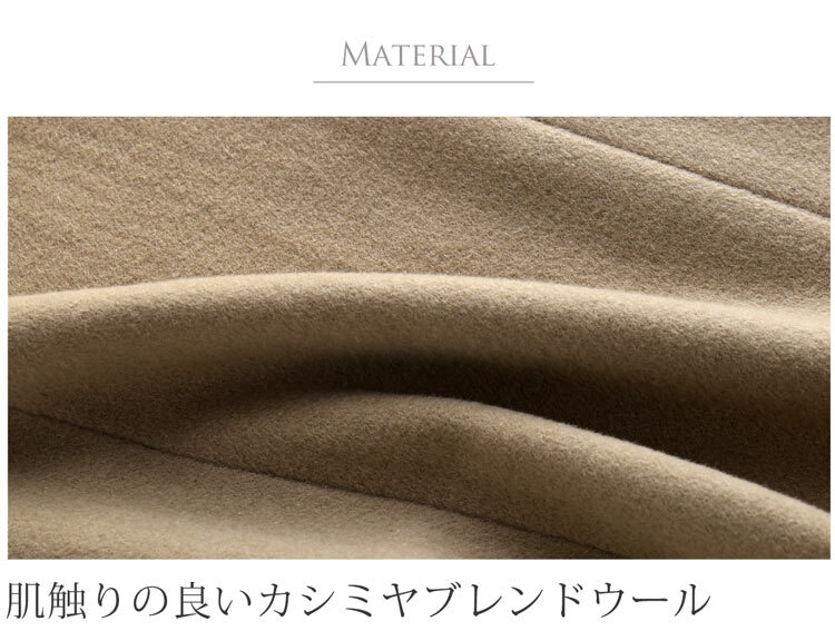 コート レディース フード ダブル ウール カシミヤ 混 レディースコート Filomo フィローモ ブランド 秋 冬 大人 アウター ベージュ グレー ブラック ギフト プレゼント 6F (08000177r)