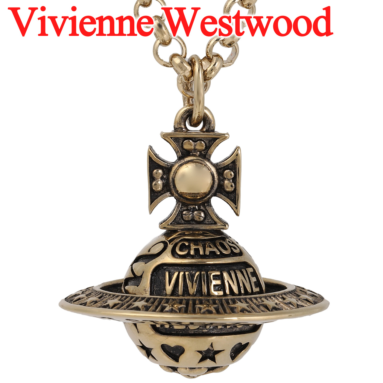 ヴィヴィアンウエストウッド ネックレス 男女兼用 女性 レディース 男性 メンズ Vivienne Westwood ヴィクトリーヌペンダント 630203IG 選べる2色 【2026年春夏新作】 【ラッピング無料 誕生日 お祝い プレゼント ギフト 贈り物】